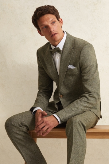 moss tweed suit