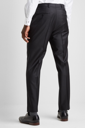 Ermenegildo Zegna Cloth Regular Fit Black Trousers
