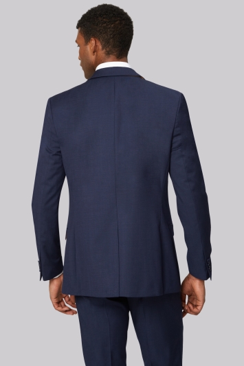 Ted Baker Tailored Fit Blue Pindot Jacket