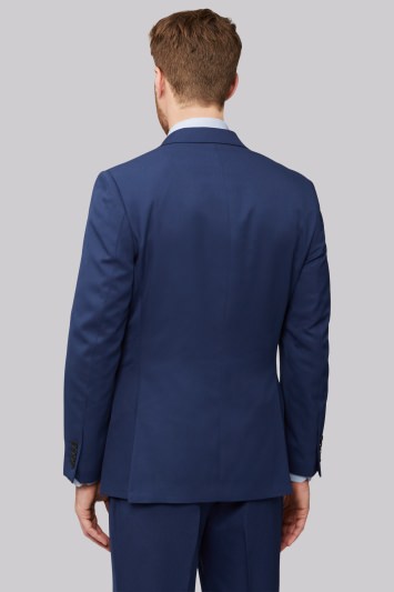 Moss Esq. Regular Fit Bright Blue Jacket