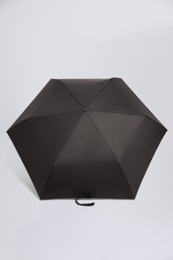 Black 'Miniflat' Umbrella