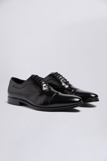 John White Guildhall Black Oxford Shoe