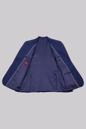 Moss Esq. Performance Regular Fit Bright Blue Jacket