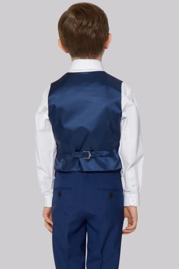 French Connection Kidswear Bright Blue Waistcoat 