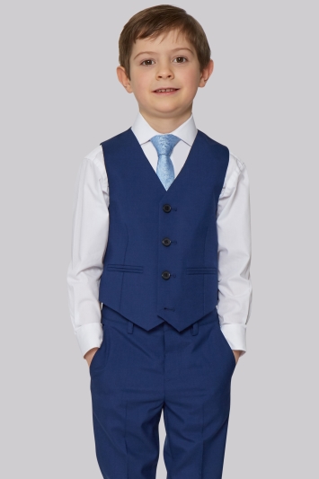 French Connection Kidswear Bright Blue Waistcoat 