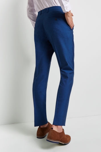 Moss London Skinny Fit Peacock Trousers