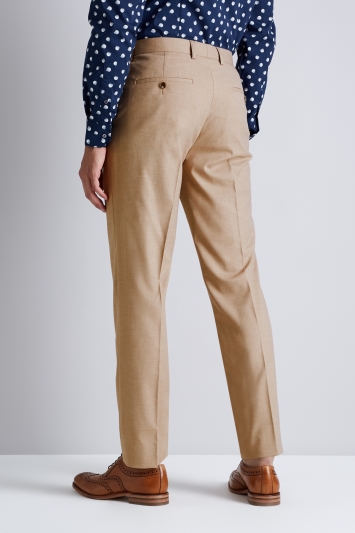 Moss London Skinny Fit Cappuccino Trousers 