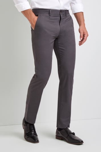 Moss 1851 Tailored Fit Graphite Grey 