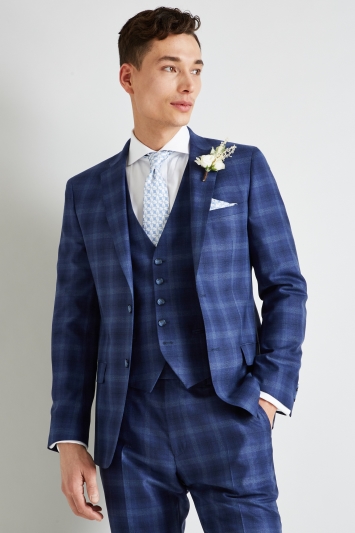 Ted Baker Blue Check Suit