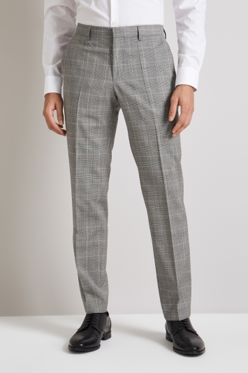 HUGO by Hugo Boss Black and White Prince of Wales Trousers