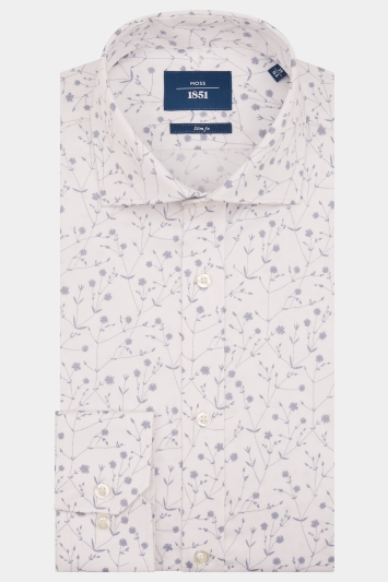 moss bros slim fit shirts