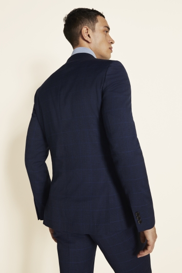 moss bros unstructured suit