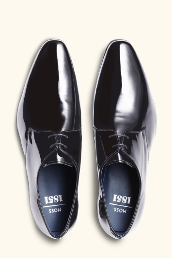 Moss 1851 Huxley Black Patent Dress Shoe