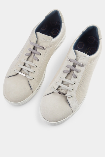 Ted Baker Eeril White Textile Cupsole 