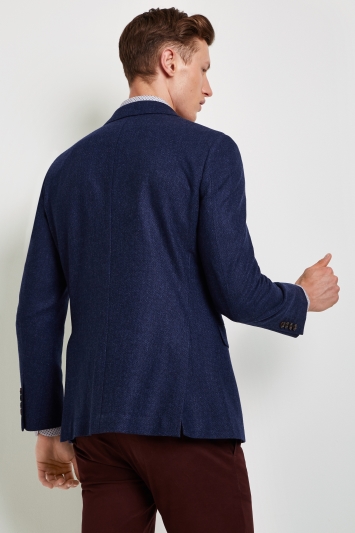 Tailored Fit Blue Jacket