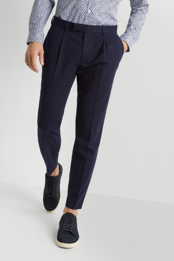 mens skinny tapered trousers