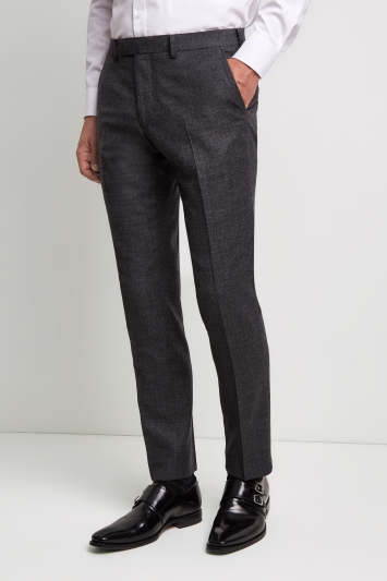 Moss 1851 Performance Tailored Fit Grey Milled Trousers