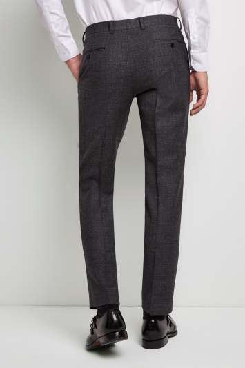Moss 1851 Performance Tailored Fit Grey Milled Trousers