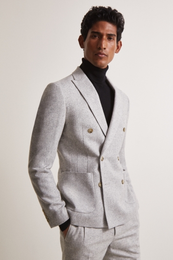 winter wedding groom suit