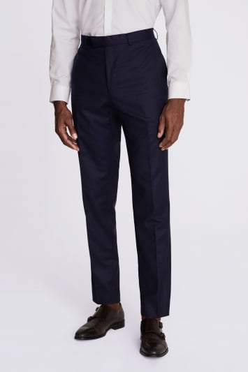 Italian Tailored Fit Blue Trousers