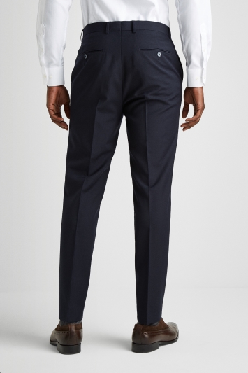 French Connection Slim Fit Navy Trousers