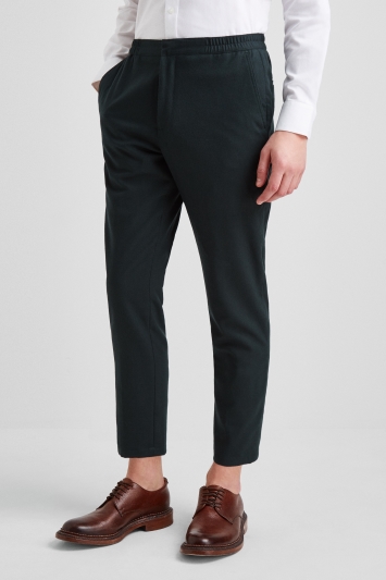 mens tapered cropped dress pants