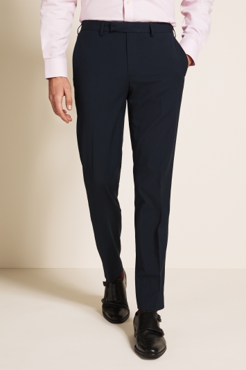 Tailored Fit Blue Trousers