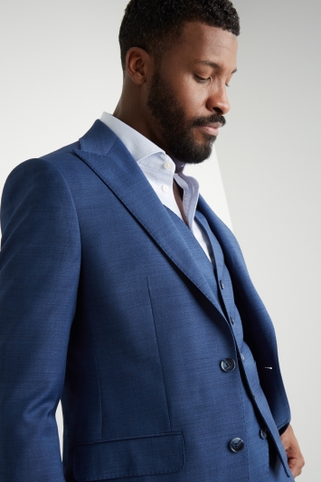 moss bros 1851 blue suit