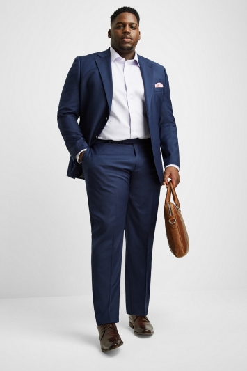 carter & jones Suit Big & Tall Tailored Fit Three Piece 