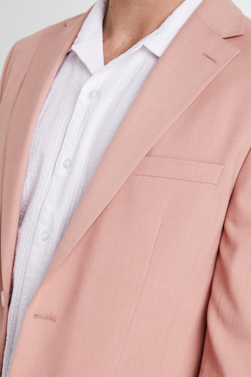 dusty pink suit jacket
