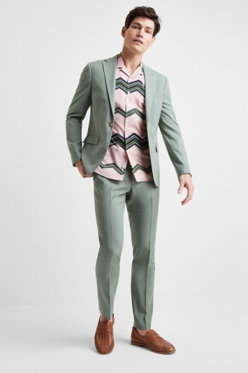 khaki slim fit suit
