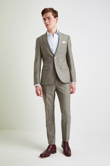 French Connection Slim Fit Sage Marl Jacket