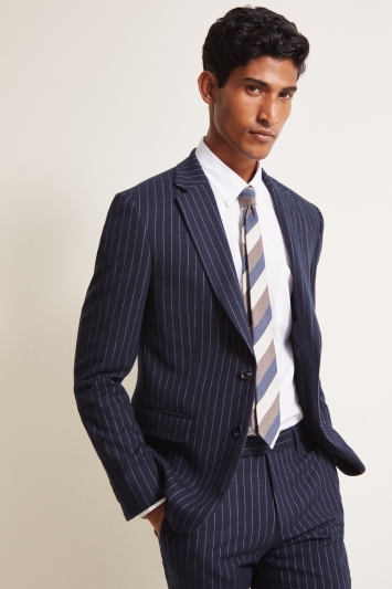 pinstripe suit for interview