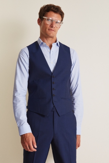 Ted Baker Tailor Fit Blue Waistcoat