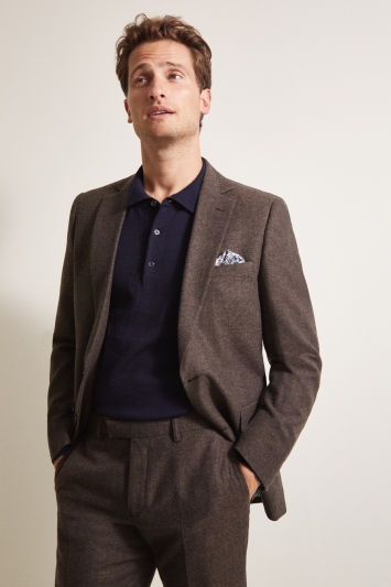 moss 1851 grey windowpane tweed jacket