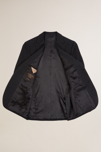 Tailored Fit Black Dress Jacket