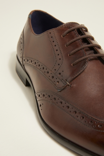 ted baker brown brogues