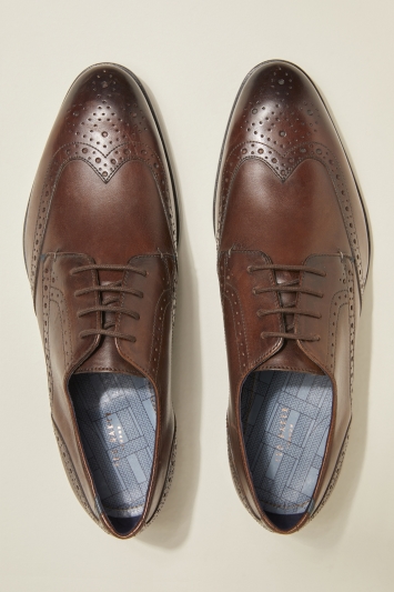 ted baker brown brogues