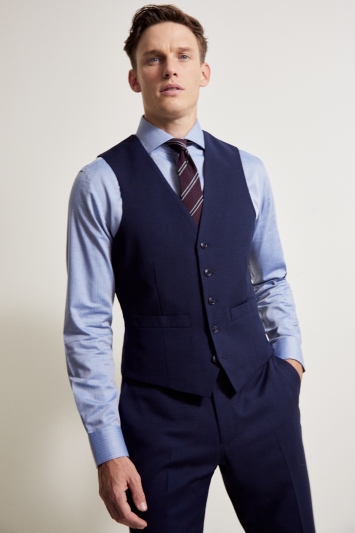 Tailored Fit Ink Waistcoat