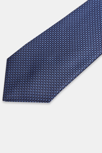 HUGO by Hugo Boss Blue Semi Texture Tie