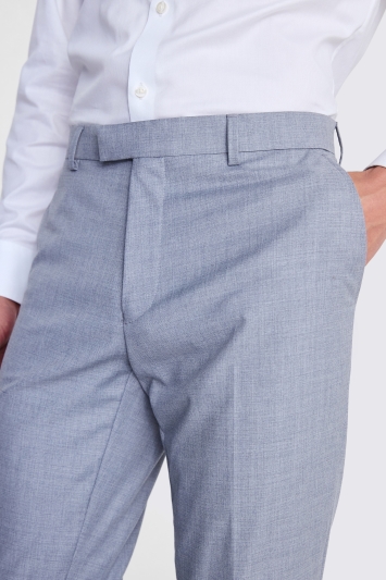 Slim Fit Grey Stretch Trousers