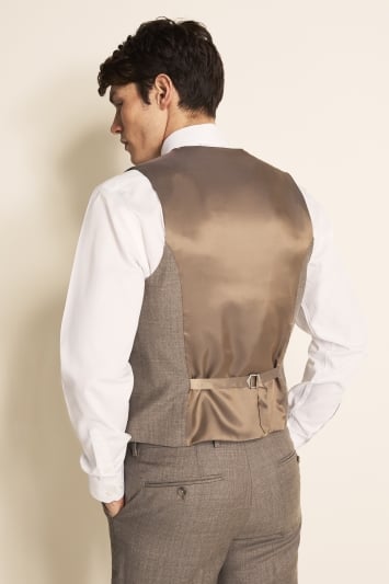 Tailored Fit Stone Waistcoat