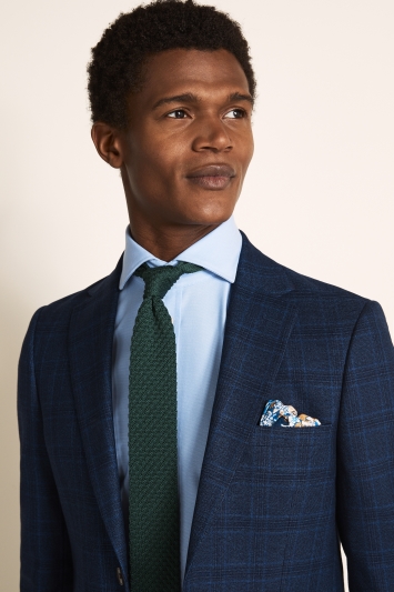 moss bros check suit