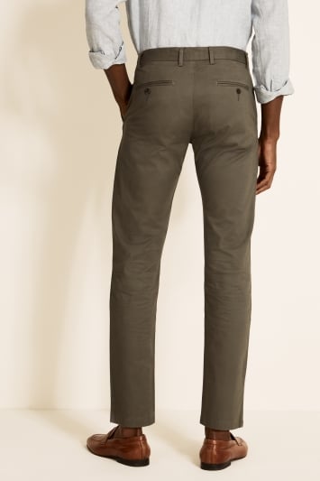 Tailored Fit Moss Stretch Chino