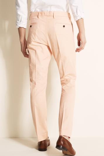 Slim Fit Pink Stretch Chino