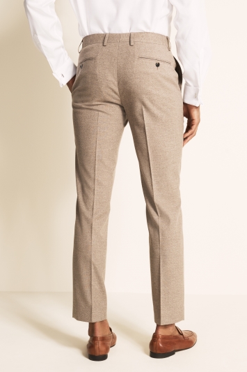 Moss 1851 Tailored Fit Neutral Trouser