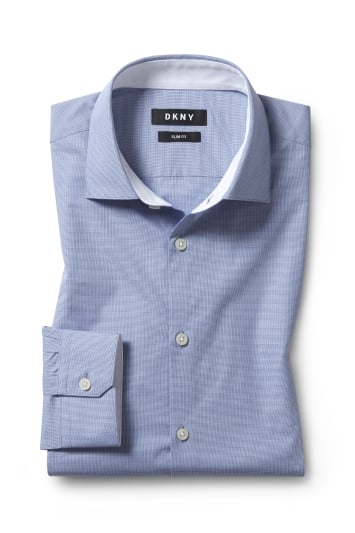 dkny slim fit dress shirt