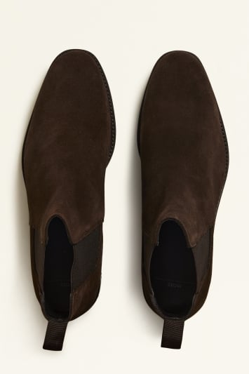 Seaford Brown Suede Chelsea Boot
