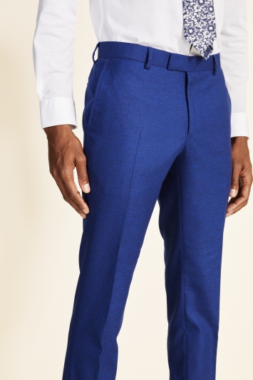 Slim Fit Cobalt Blue Trousers