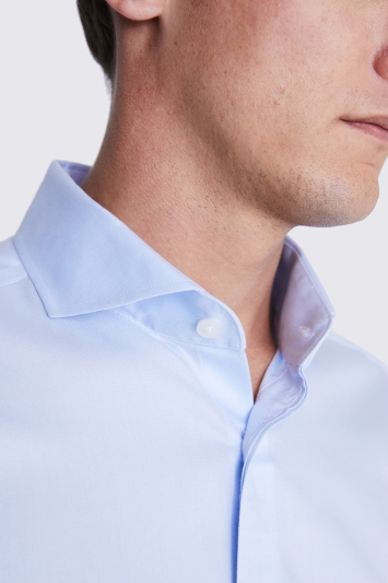 Tailored Fit Sky Twill Non-Iron Shirt
